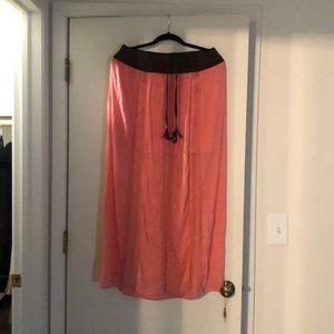 Pink Renaissance Faire Style Skirt